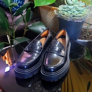 H&M platform loafers